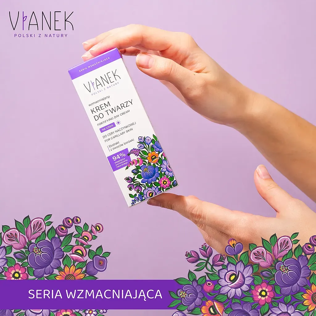 Sylveco Vianek styrkende dagcreme 50 ml rødme
