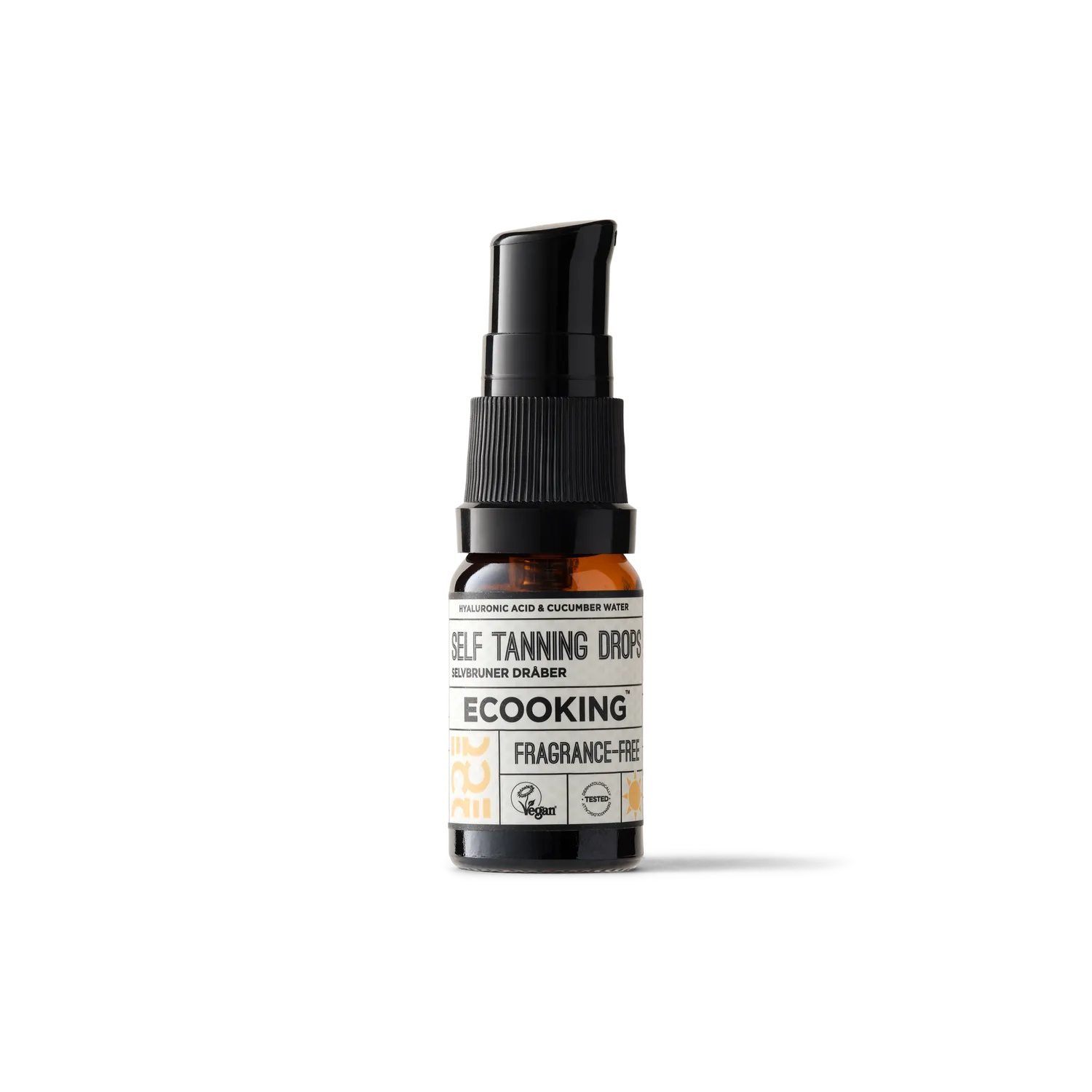 Ecooking Self Tanning Drops selvbruner 30 ml parfumefri glød