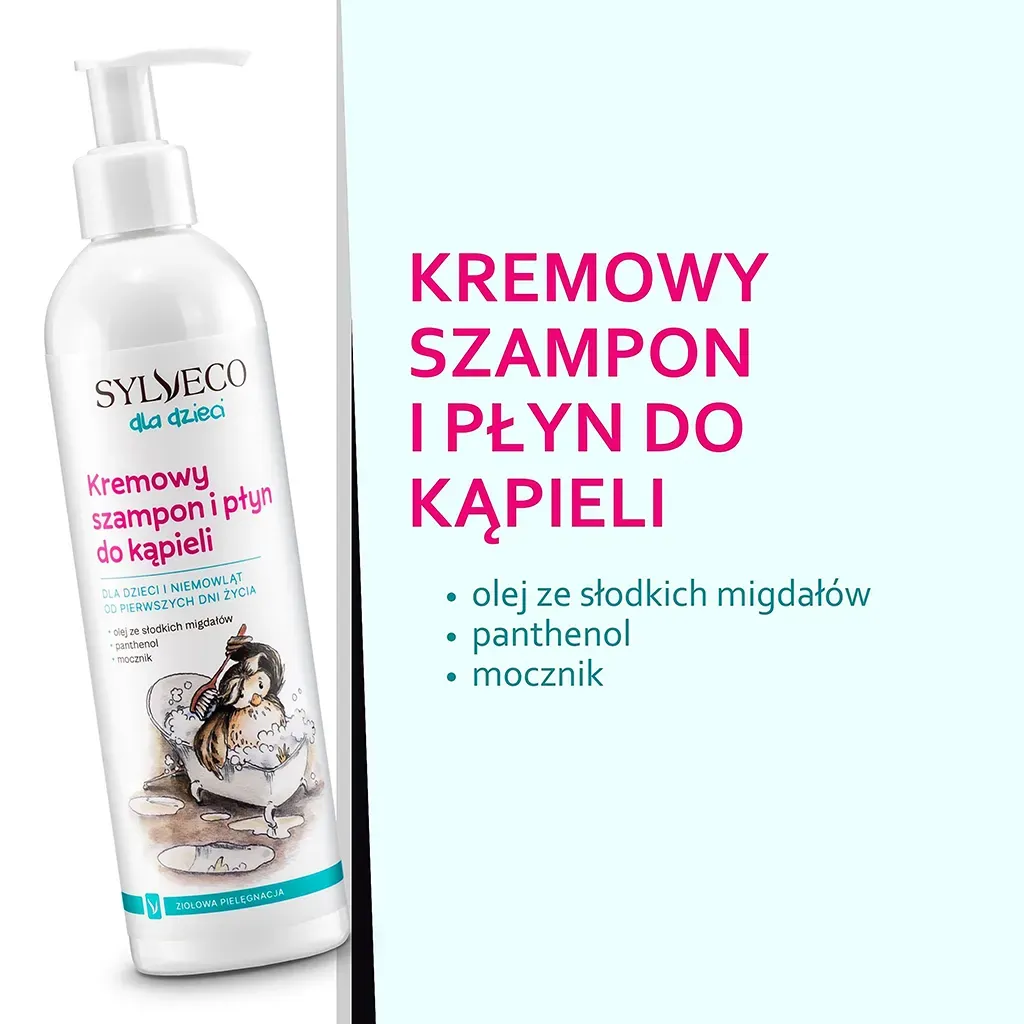 Sylveco børnesæt shampoo olie vaskehandske baby