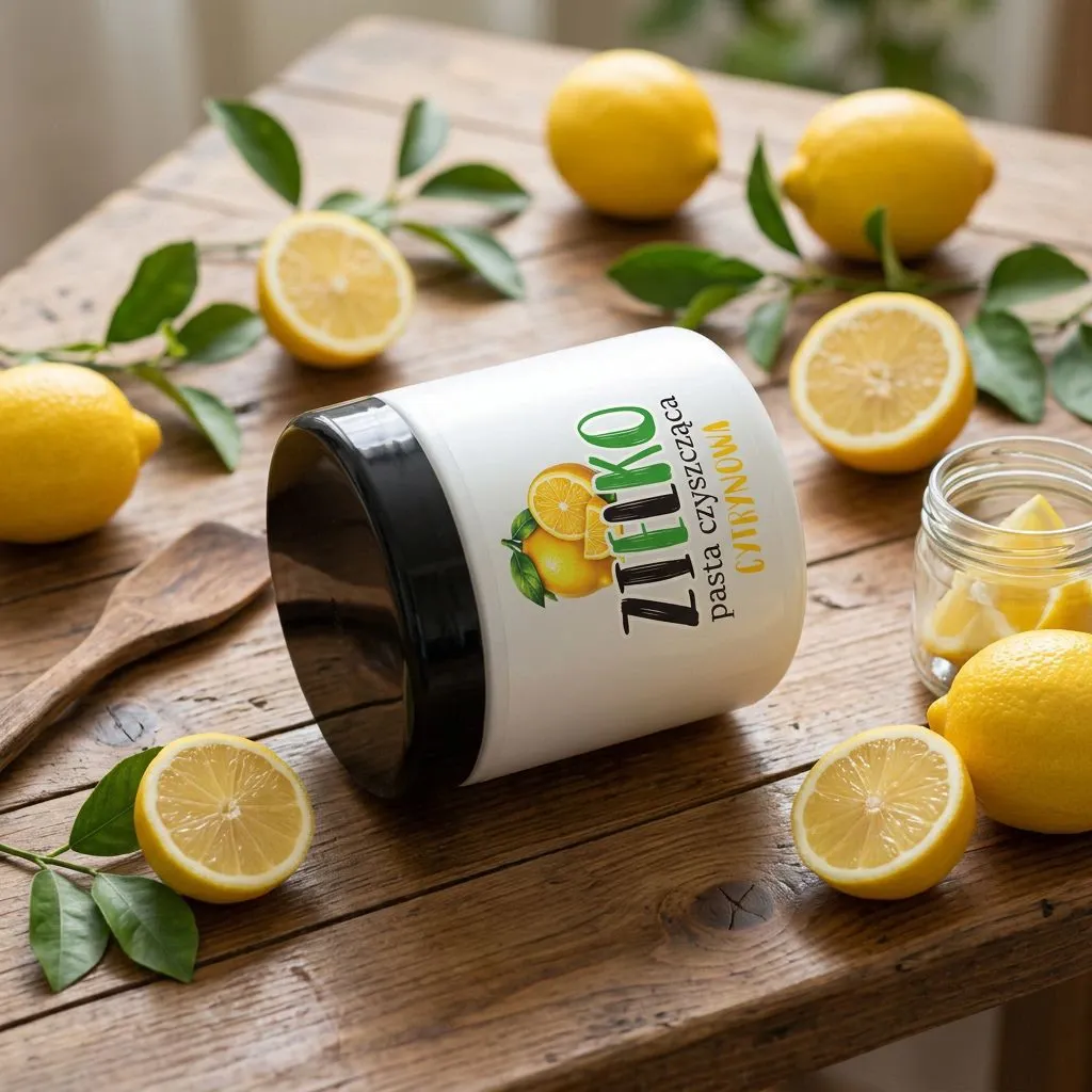 Sylveco Zielko rengøringspasta citron