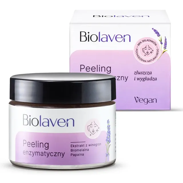 Biolaven enzympeeling ansigt 45 ml sensitiv hud