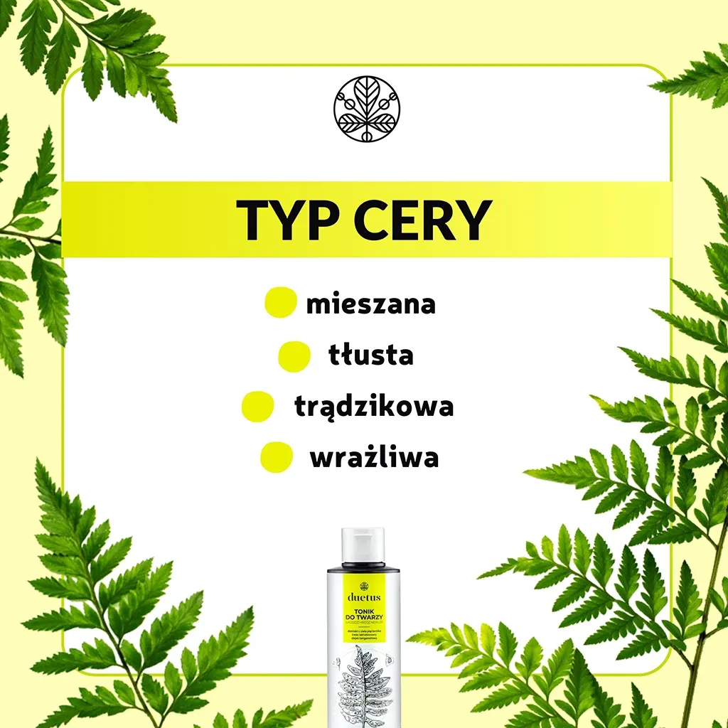 Sylveco Duetus urte ansigtstoner 150 ml bergamot