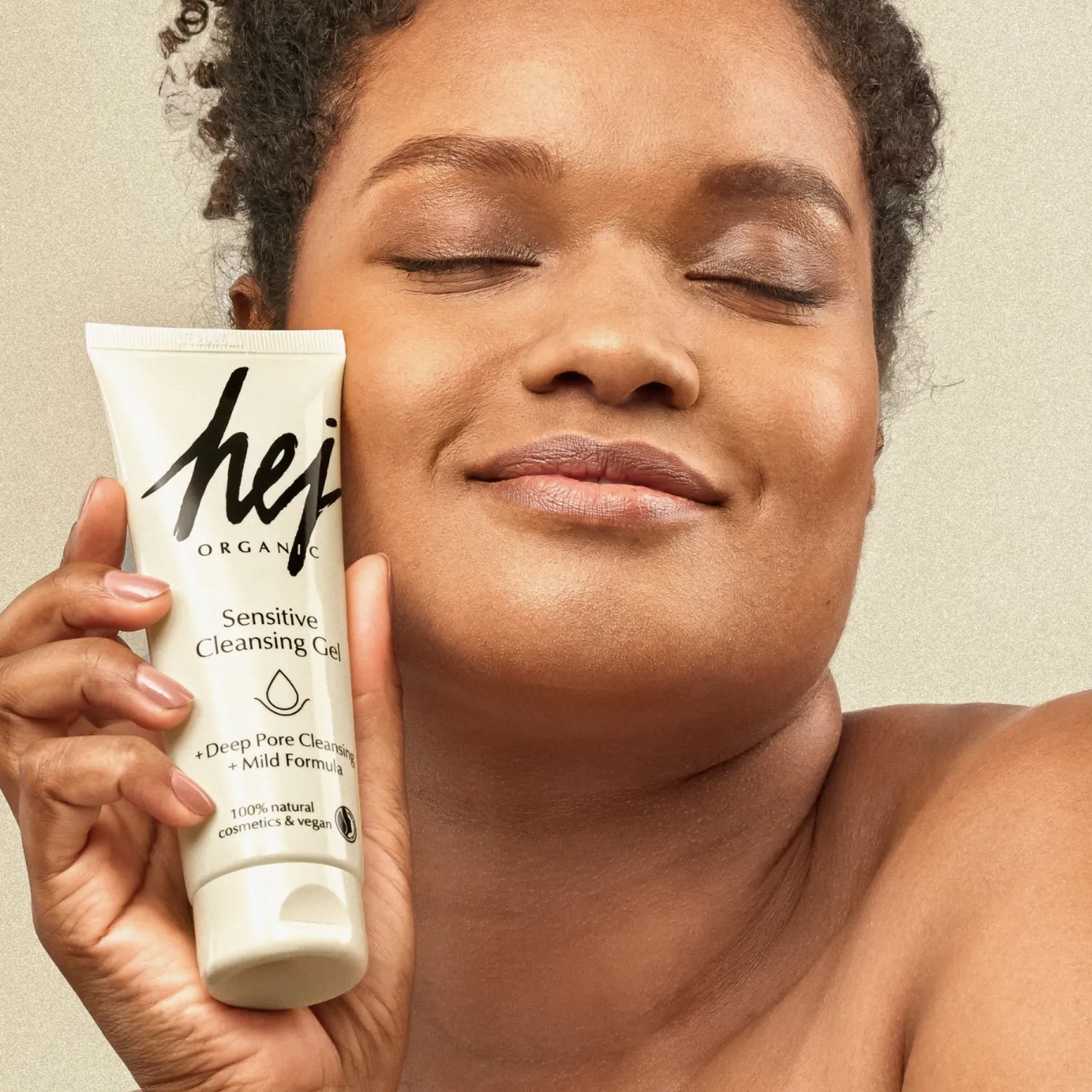 Hej Organic Sensitive rensegel 125 ml til sart hud