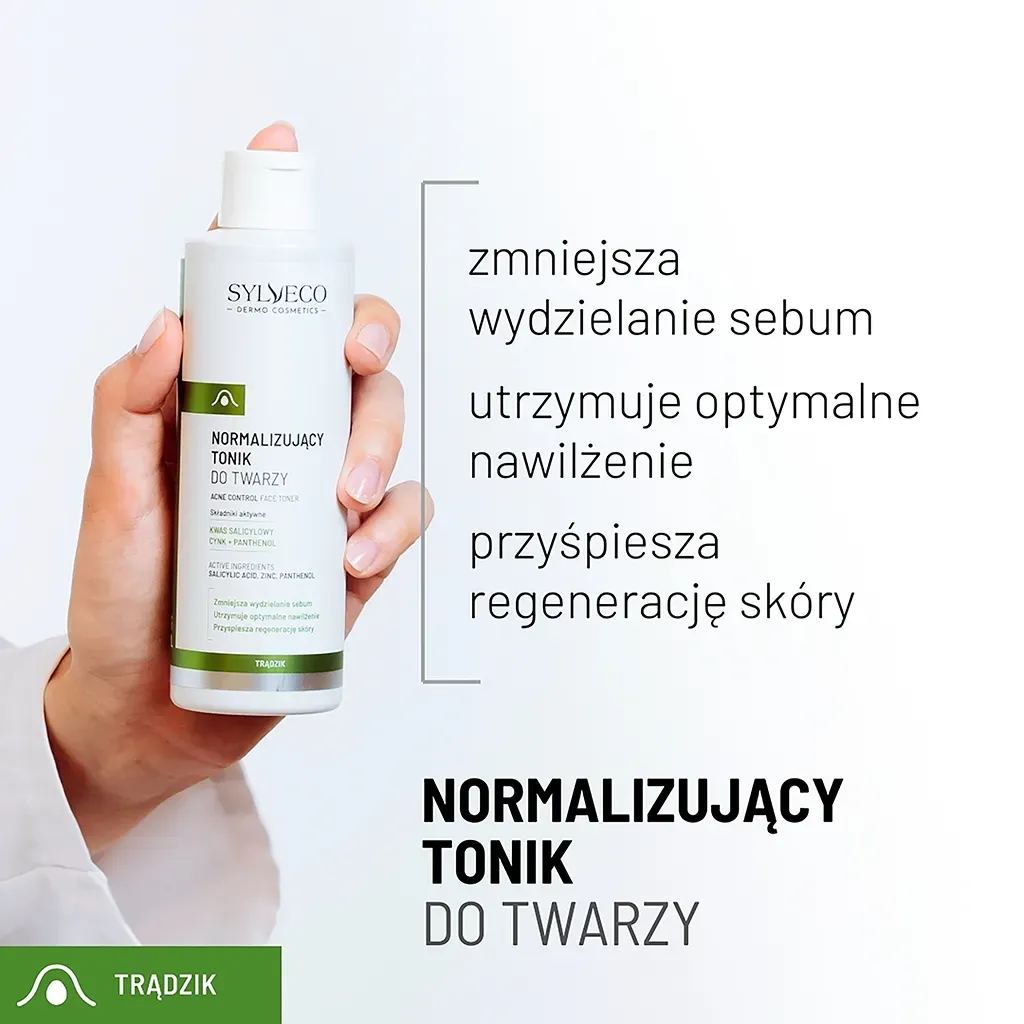 Sylveco Dermo normaliserende ansigtstoner salicylsyre