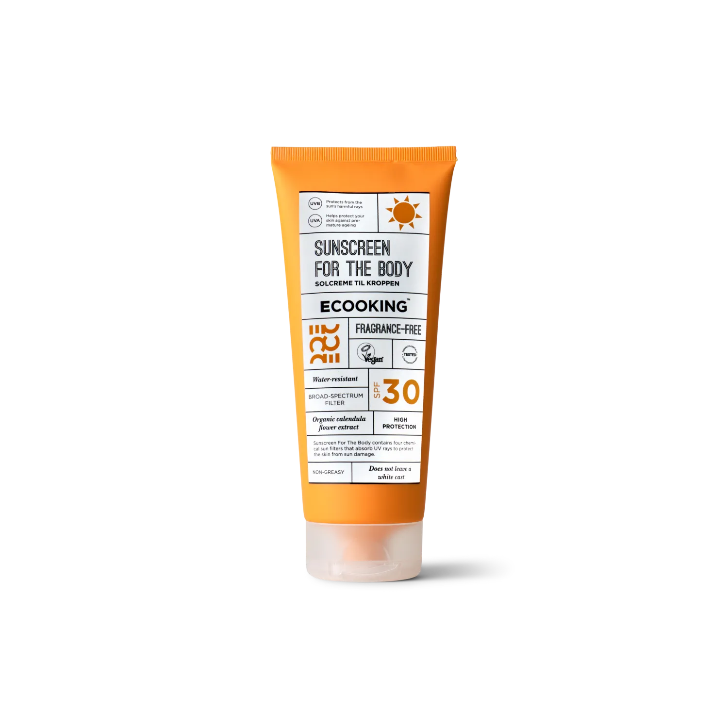 Ecooking Sunscreen Body Solcreme SPF 30 200 ml