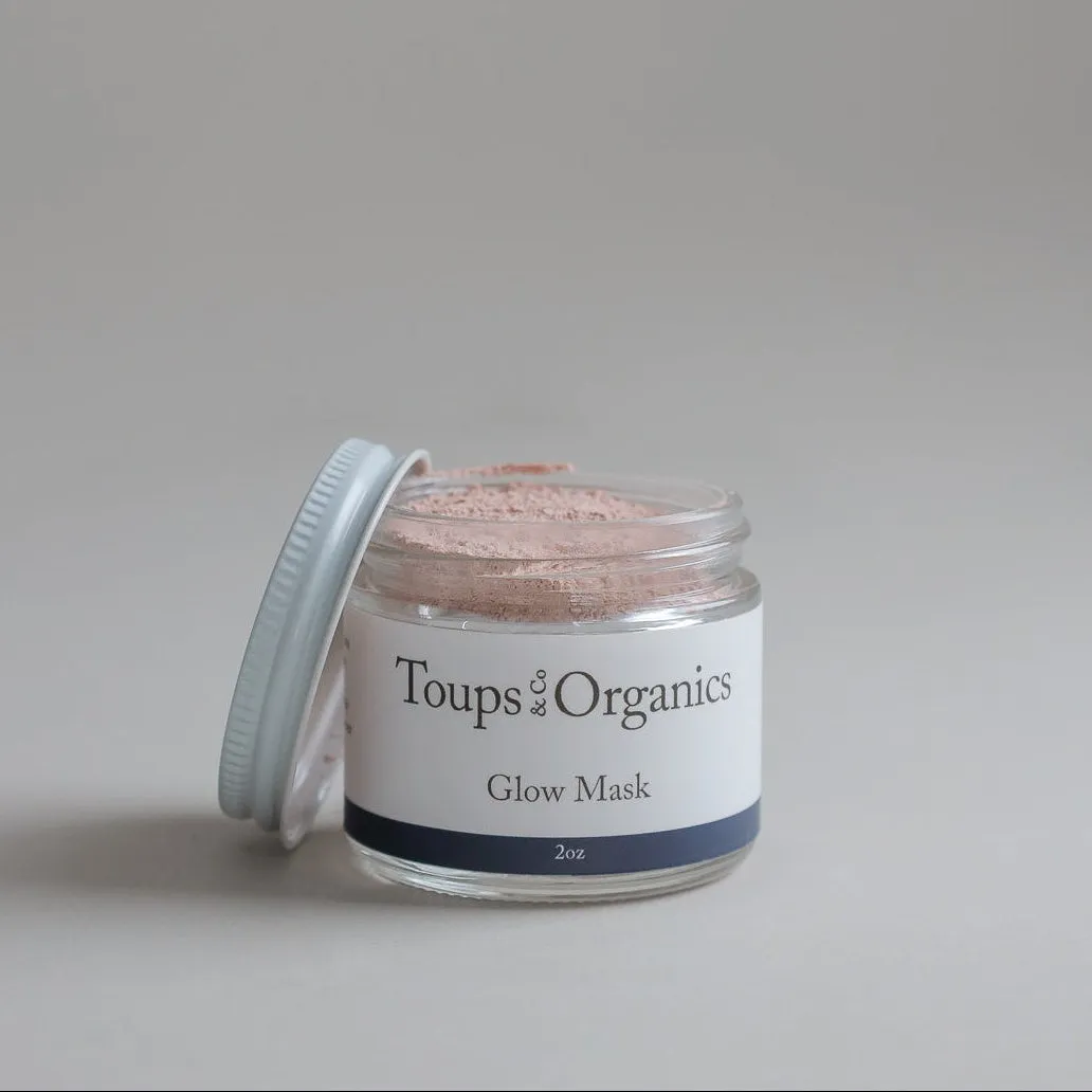 Toups and Co. Organics Glow ansigtsmaske ler detox