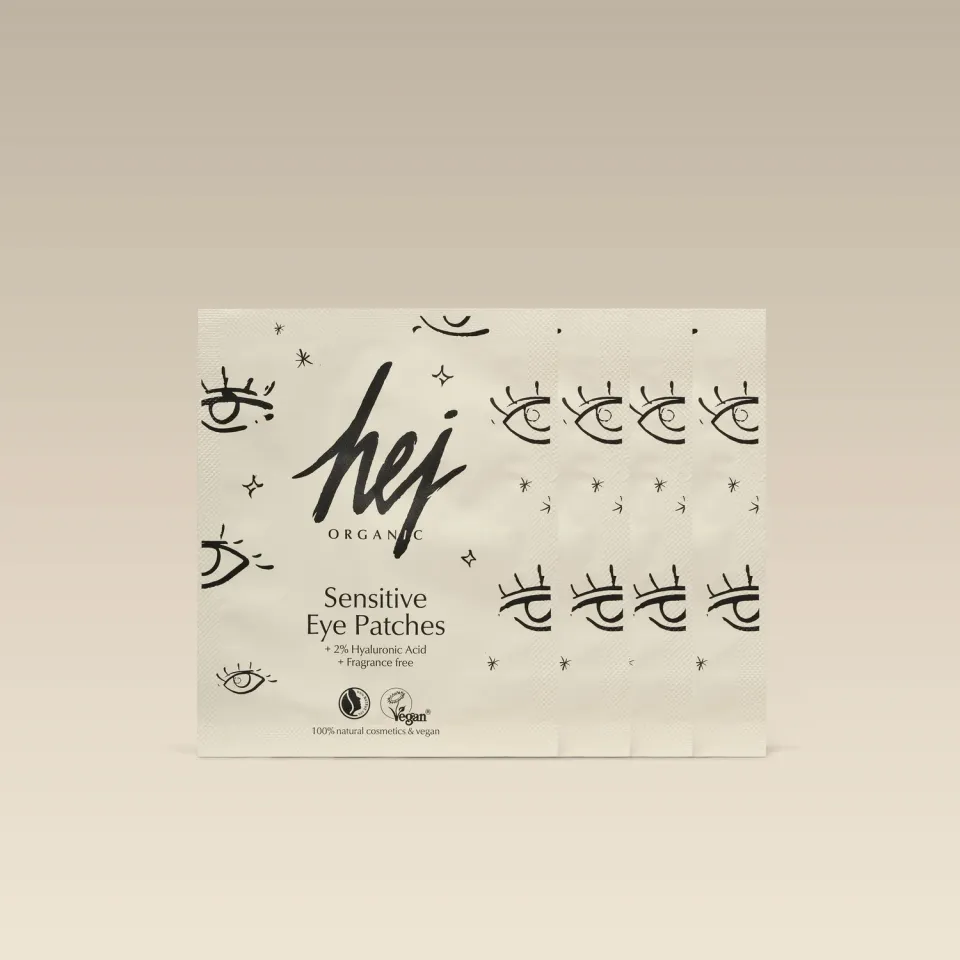 Hej Organic Eye-mergency Øjenpads Hyaluron 4 par