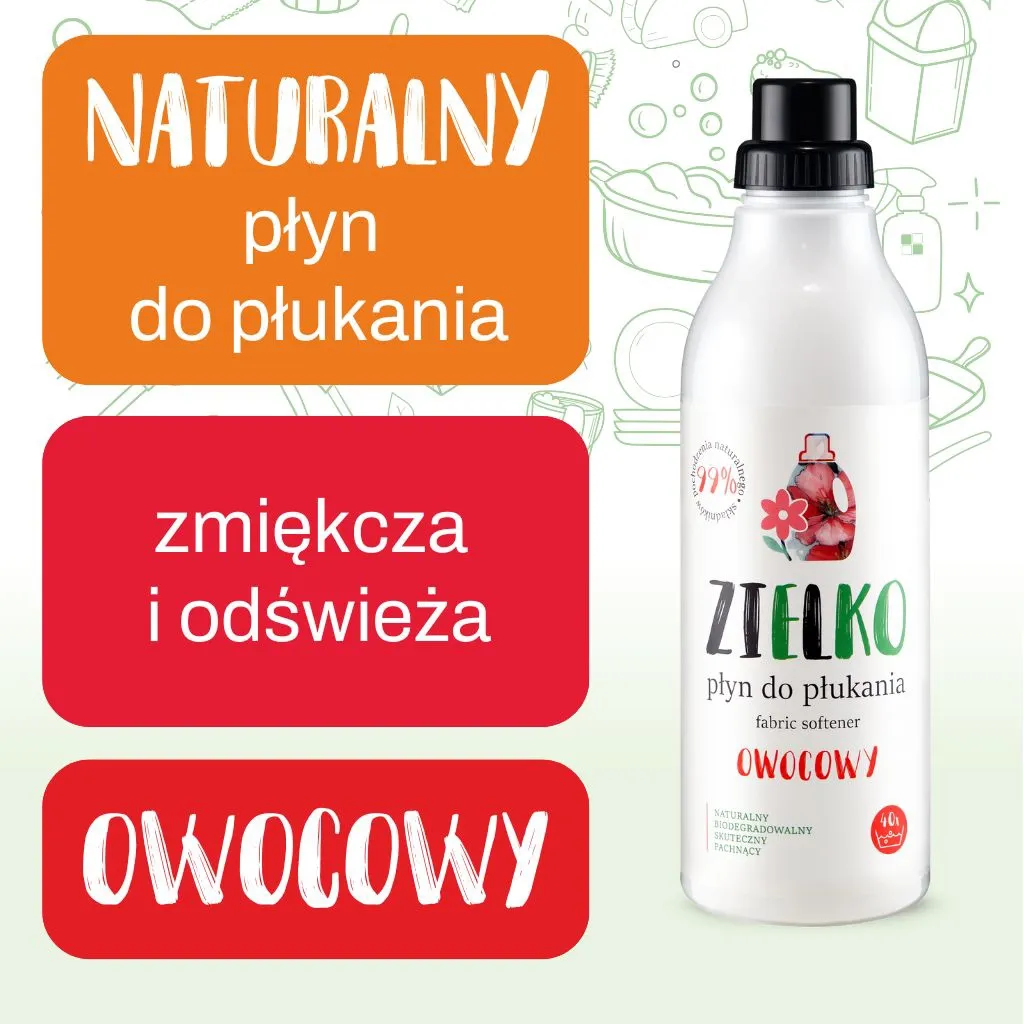 Sylveco Zielko frugt skyllemiddel 4x1 l bød