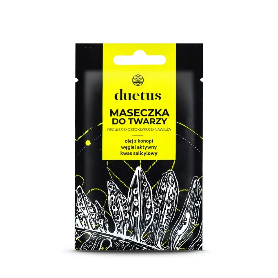 Sylveco Duetus ansigtsmaske brev grøn ler