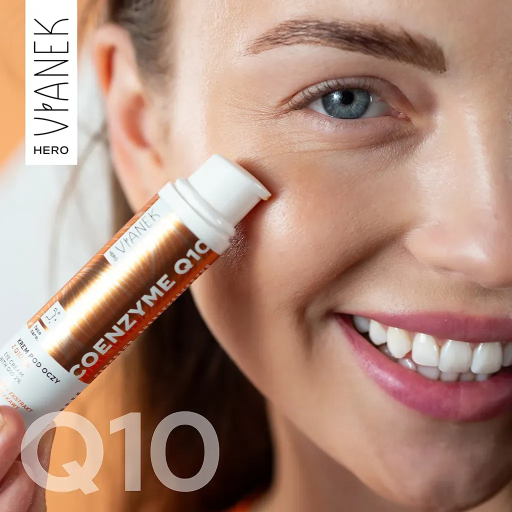 Vianek Hero øjencreme med Q10 mod mørke rande