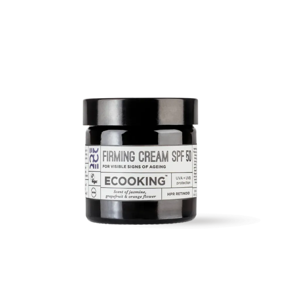 Ecooking Firming Cream dagcreme SPF50 fastere hud parfumefri