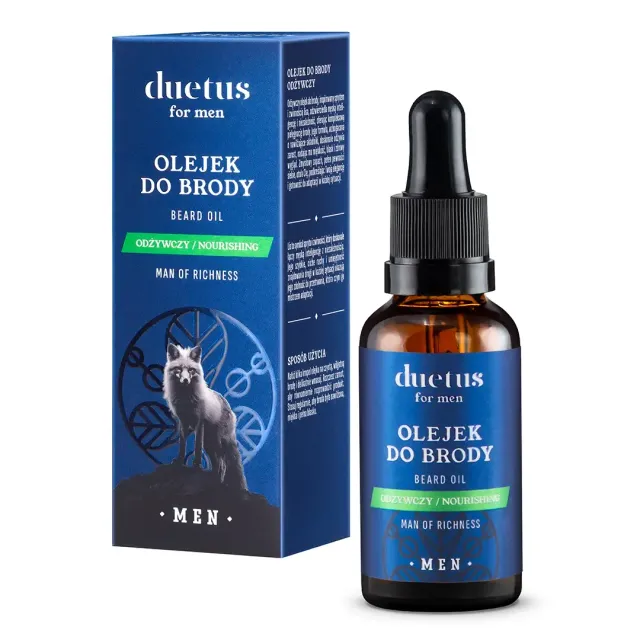 Duetus For Men Man of Richness skægolie argan