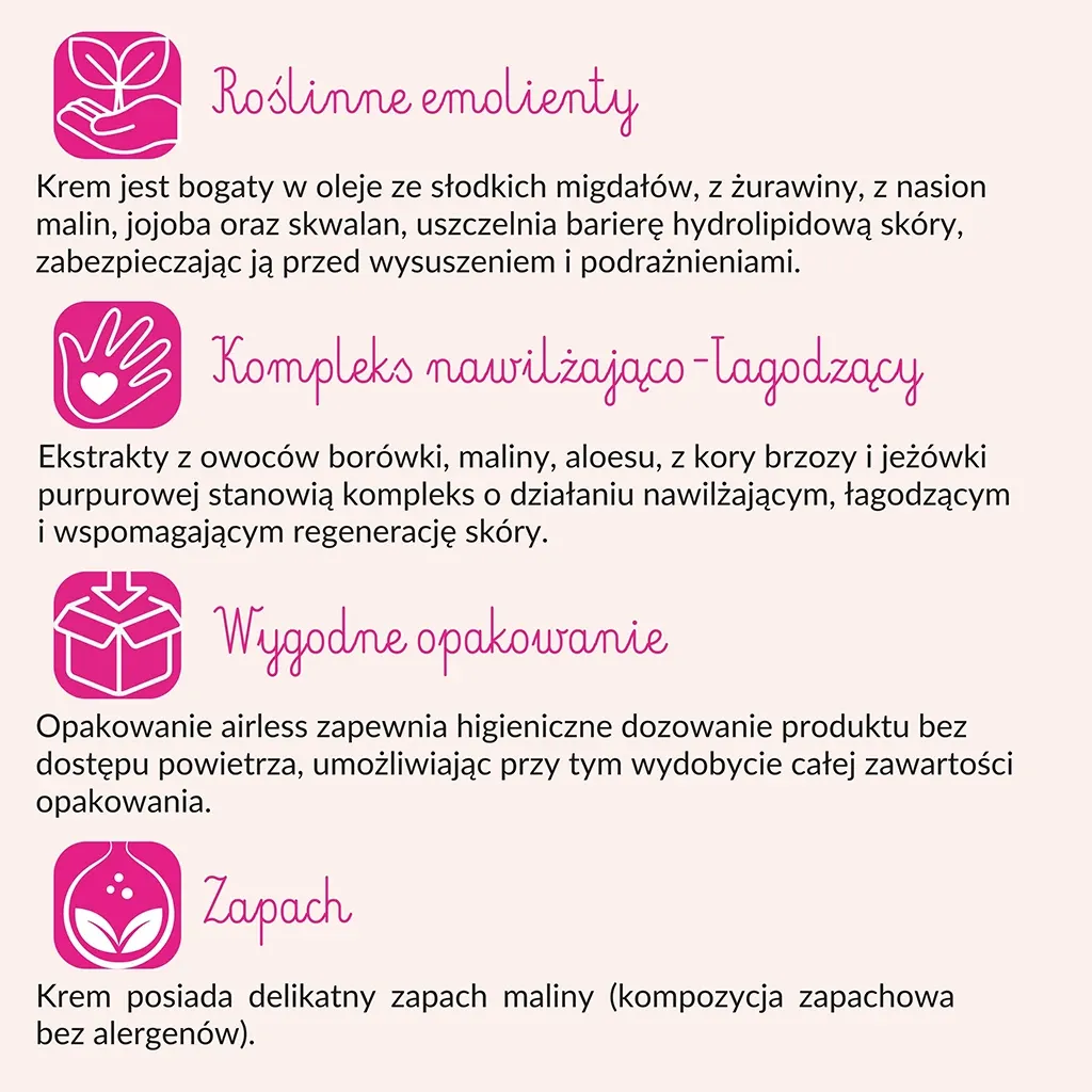 Sylveco Børn 3+ Beroligende Ansigtscreme 50 ml
