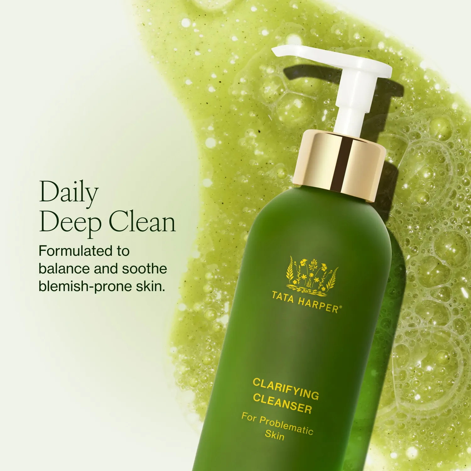 Tata Harper Clarifying Cleanser rensegel 125ml fedtet hud