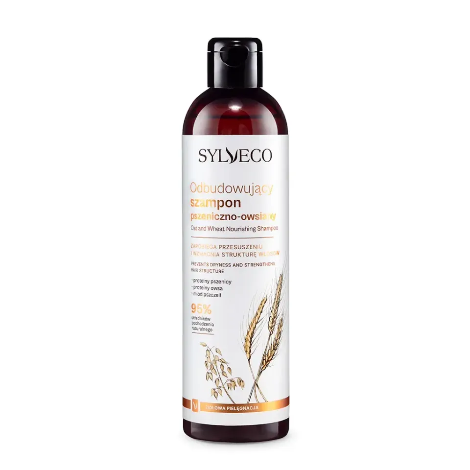 Sylveco hvede-havre shampoo 300 ml genopbyggende
