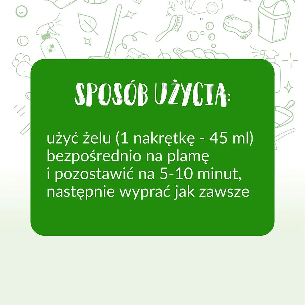 Zielko pletfjerner gel 400 ml til friske pletter