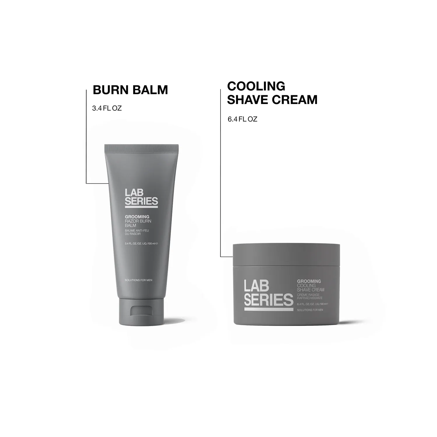 Lab Series Grooming The Clean Shave barbersæt 2 dele