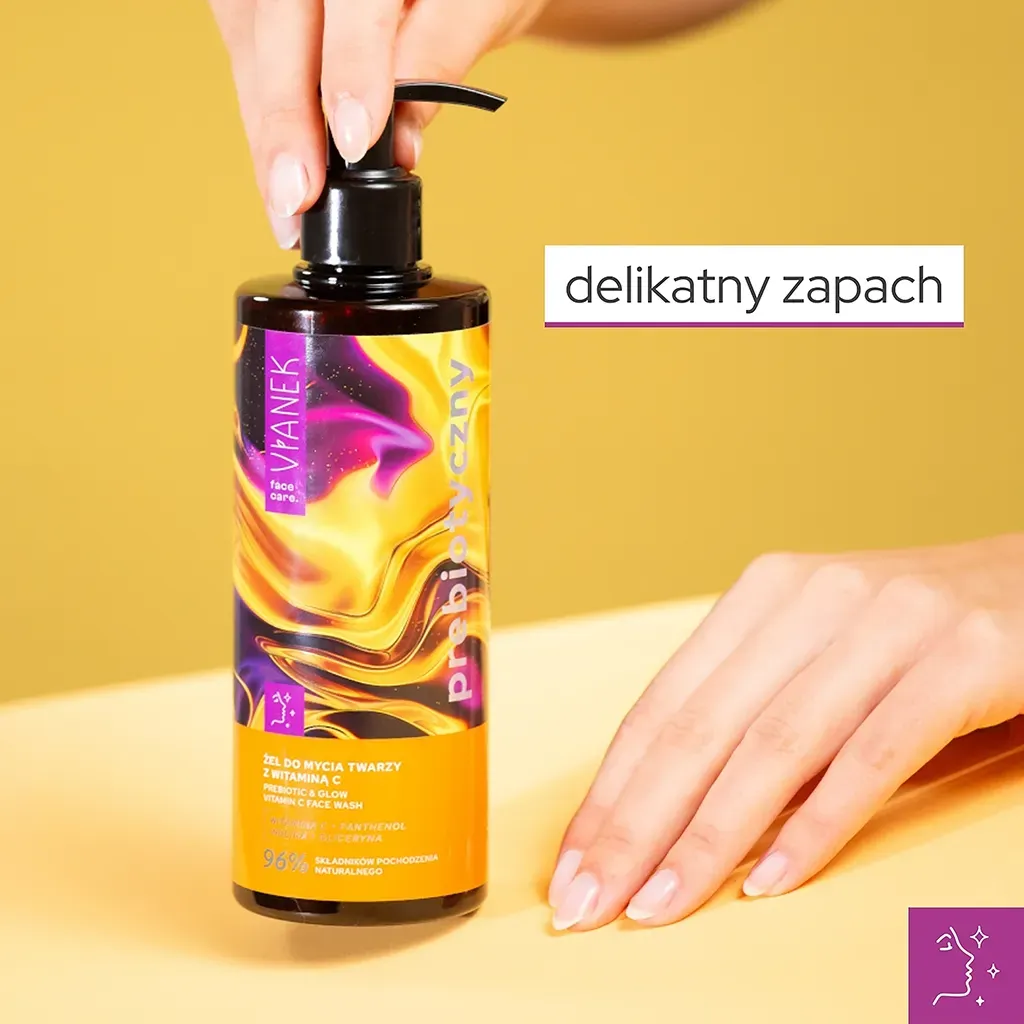 Sylveco Vianek Prebiotisk ansigtsgel C-vitamin glød