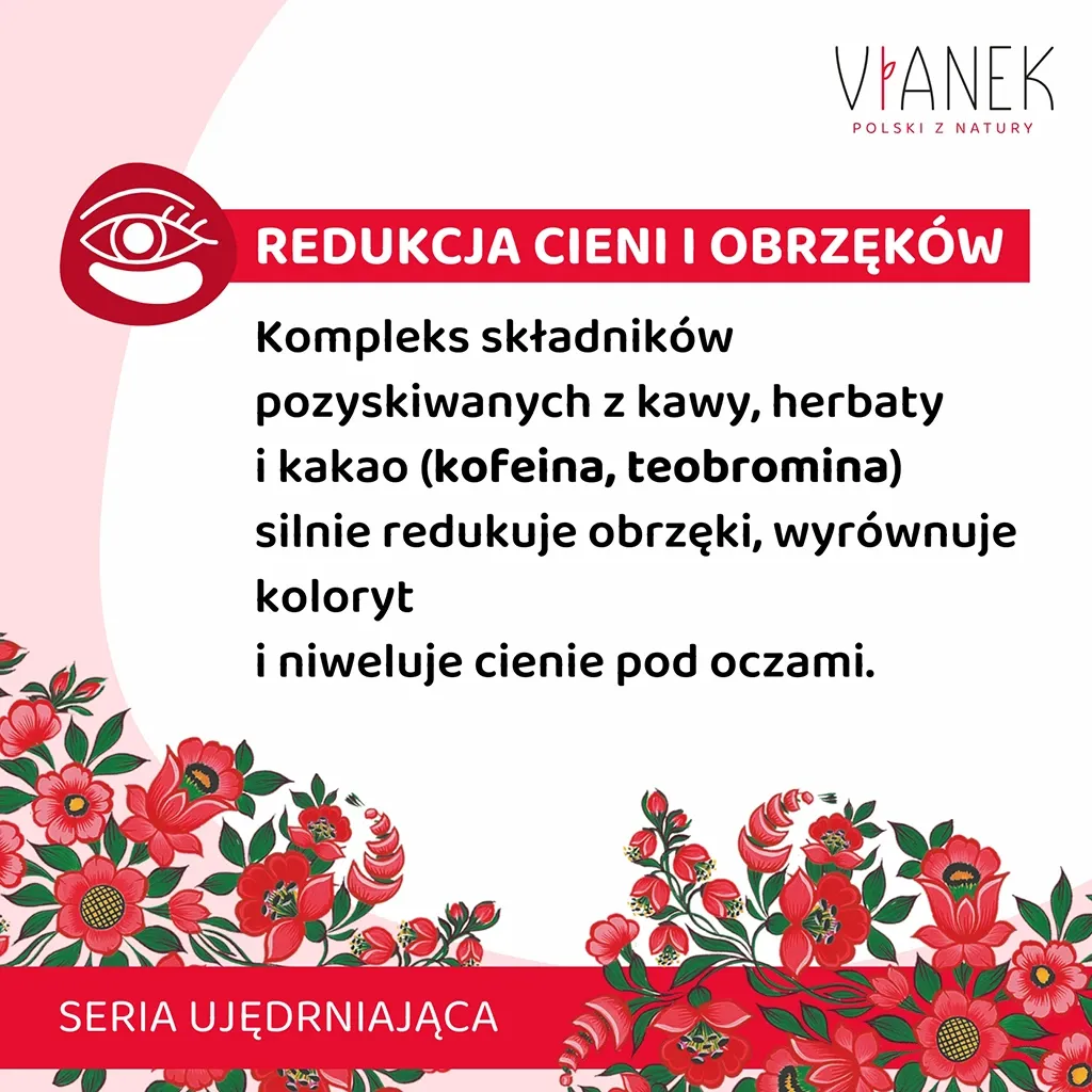 Sylveco Vianek anti-age øjencreme 15 ml koffein