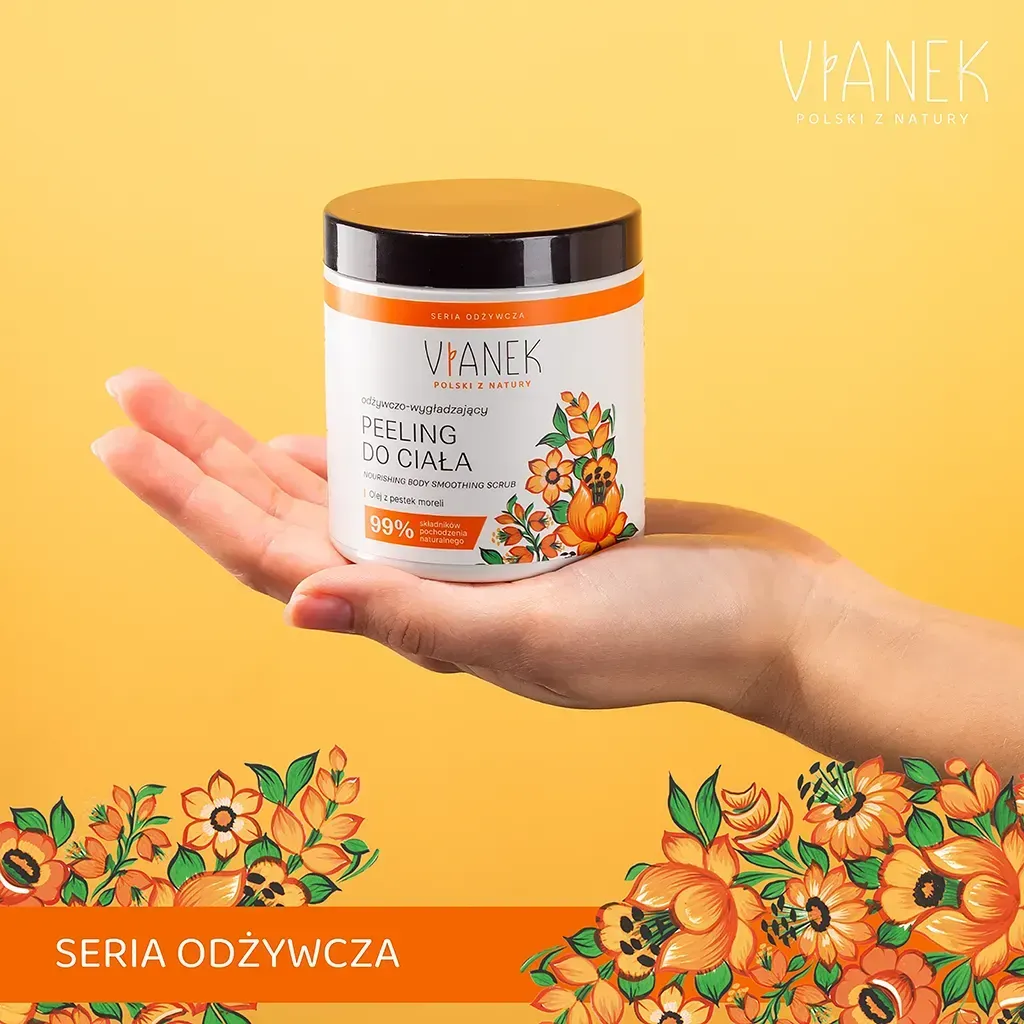 Sylveco Vianek Nærende bodyscrub abrikos sukker