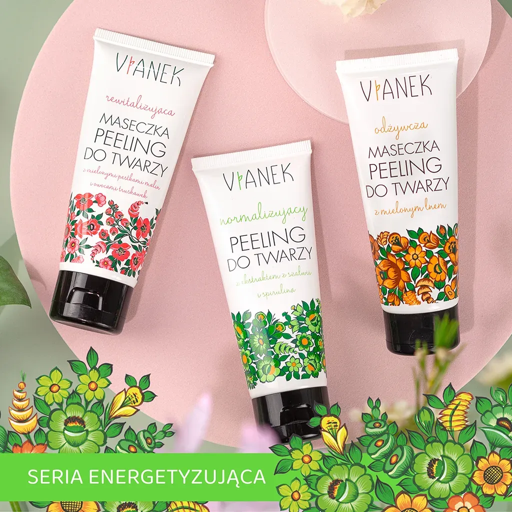 Sylveco Vianek Normaliserende ansigtspeeling korund 90 g