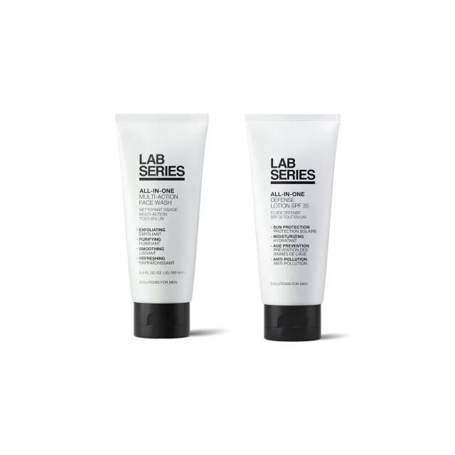 Lab Series All-In-One Face Wash SPF 35 ansigtssæt 2x100 ml