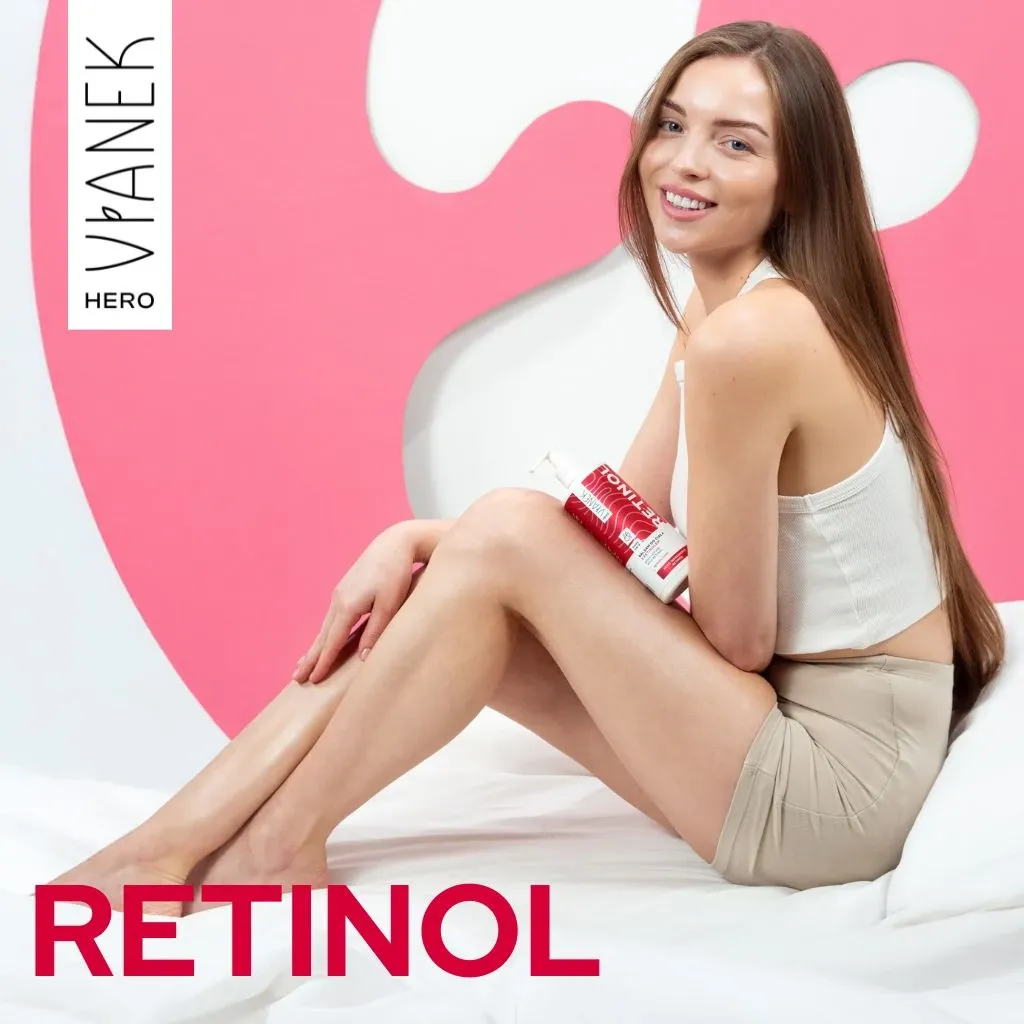 Vianek Hero bodylotion 0,05% retinol aftenpleje