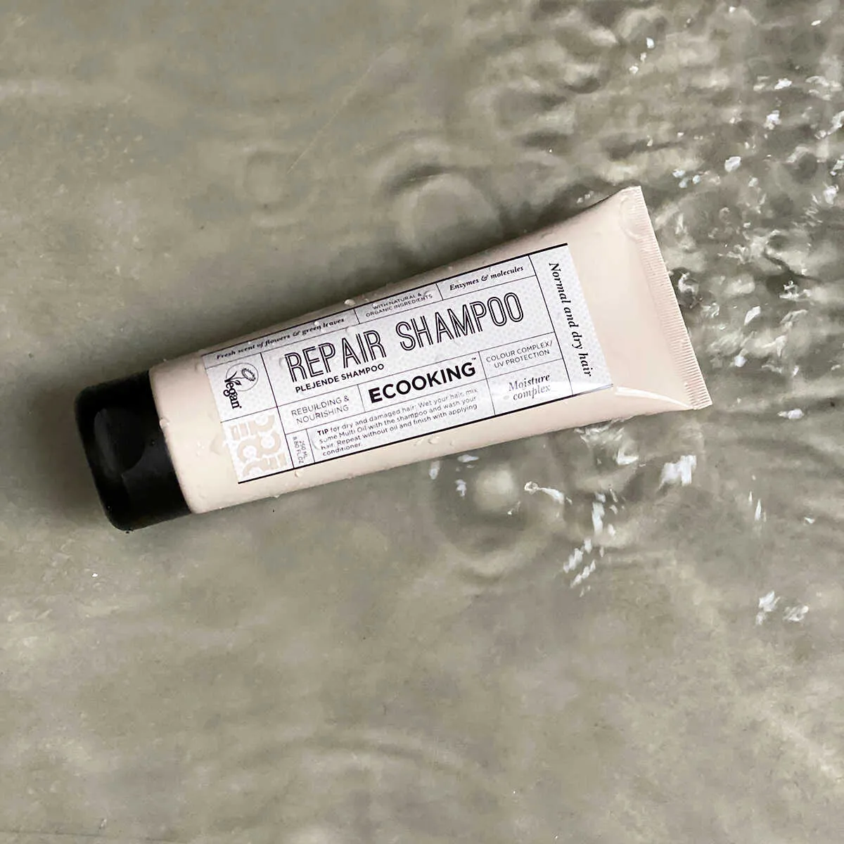 Ecooking Plejende Shampoo 250 ml – normalt og tørt hår