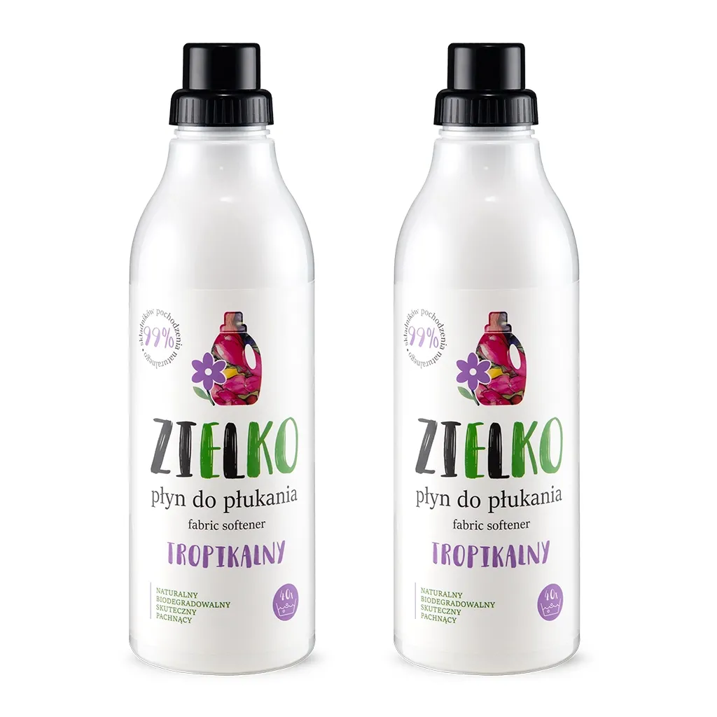 Zielko skyllemiddel Tropisk duft 4x1 liter bionedbrydelig