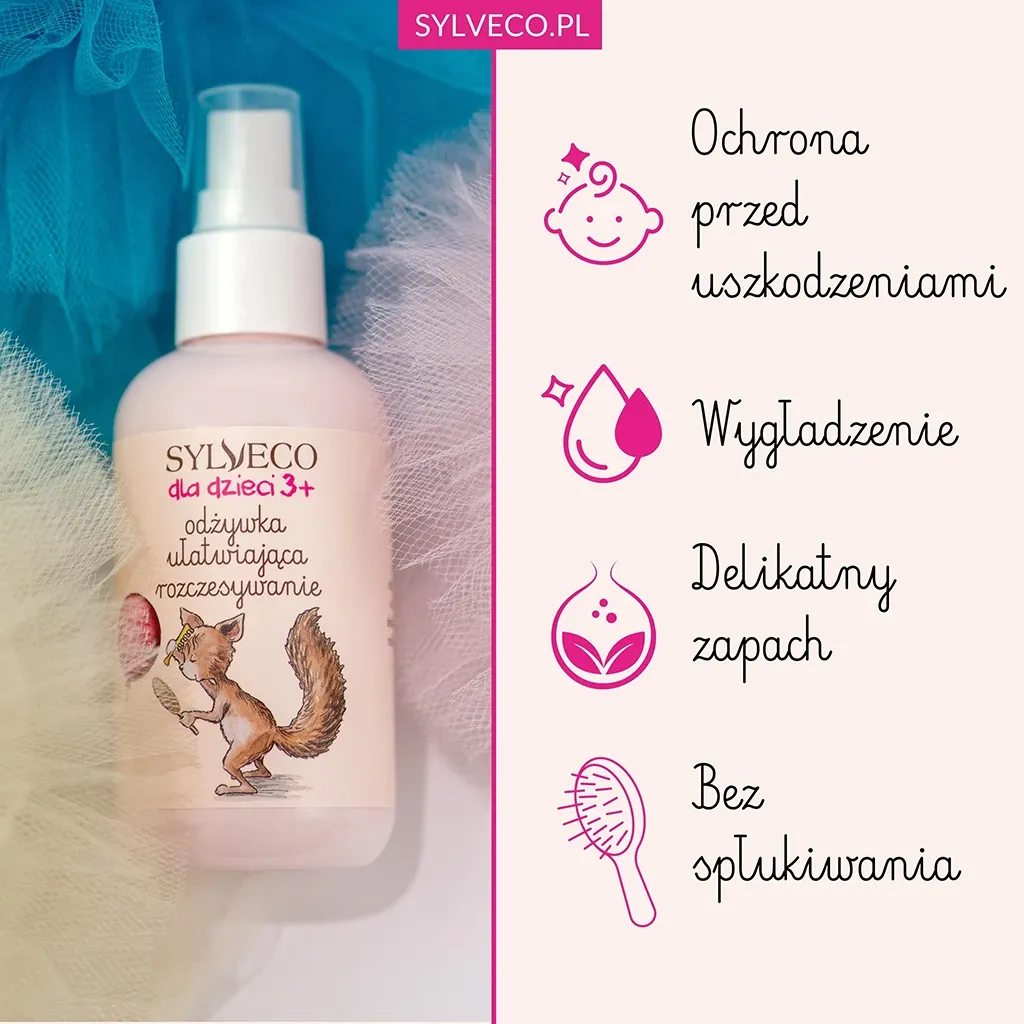 Sylveco Kids balsamspray hindbær 150 ml