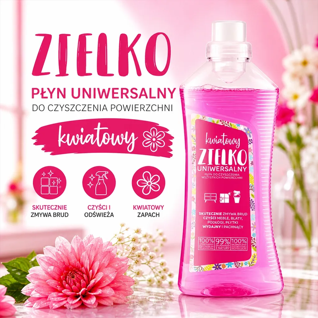 Zielko blomst universal rengøring 1L