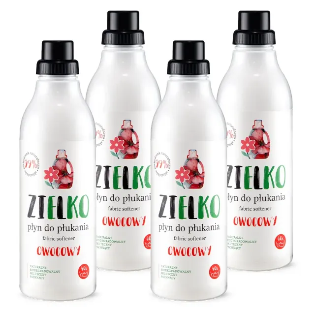 Sylveco Zielko frugt skyllemiddel 4x1 l bød