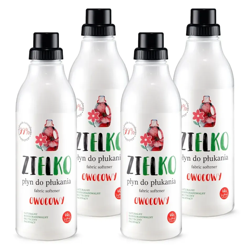 Sylveco Zielko frugt skyllemiddel 4x1 l bød
