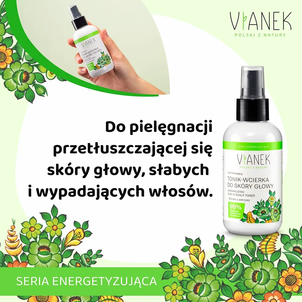 Vianek Normalizujaca hovedbundstonik 150 ml mod fedt