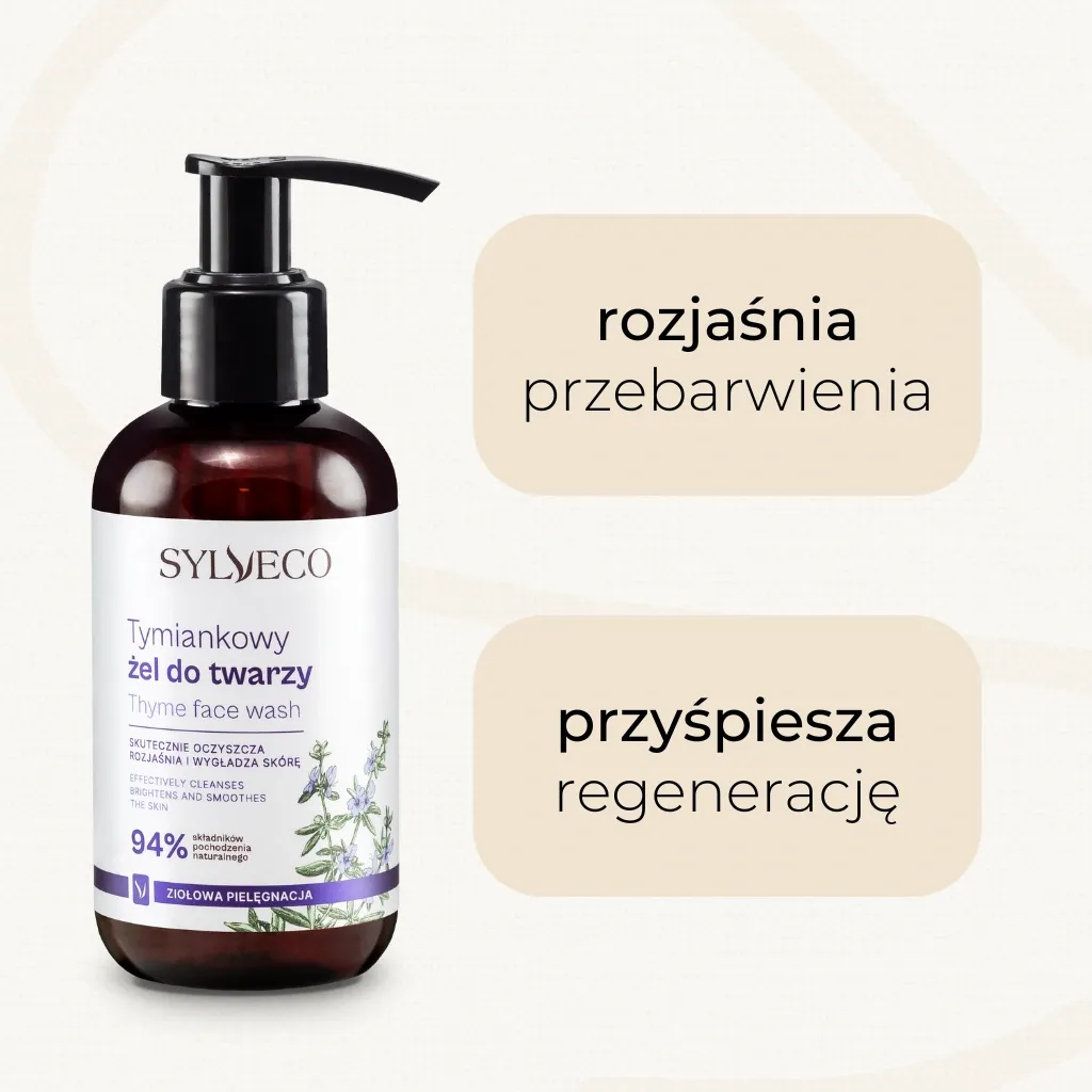 Sylveco Klassisk timian ansigtsgel 150 ml normaliserende