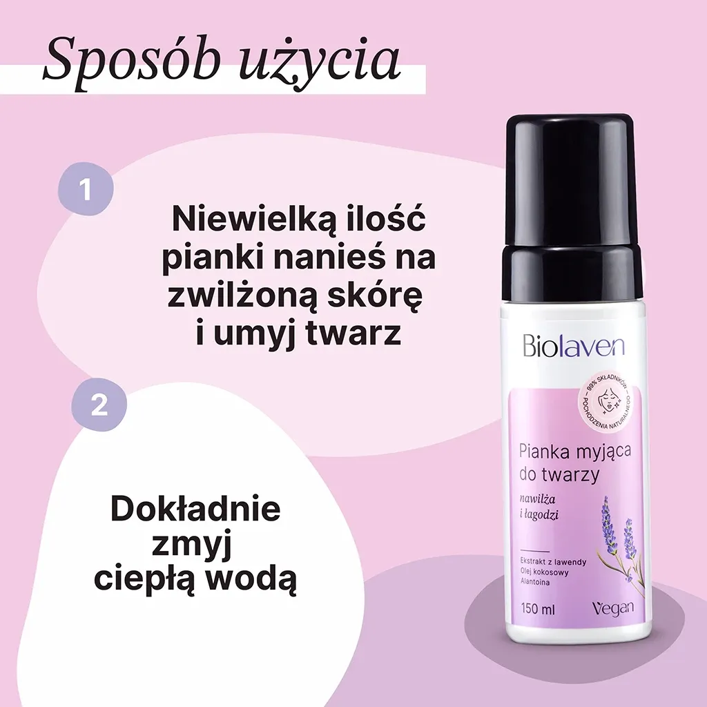 Sylveco Biolaven renseskum 150 ml mild
