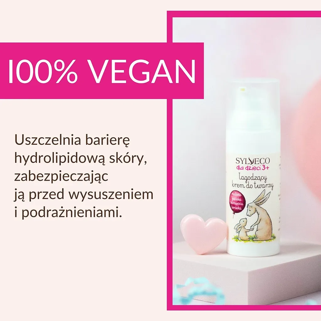 Sylveco Børn 3+ Beroligende Ansigtscreme 50 ml