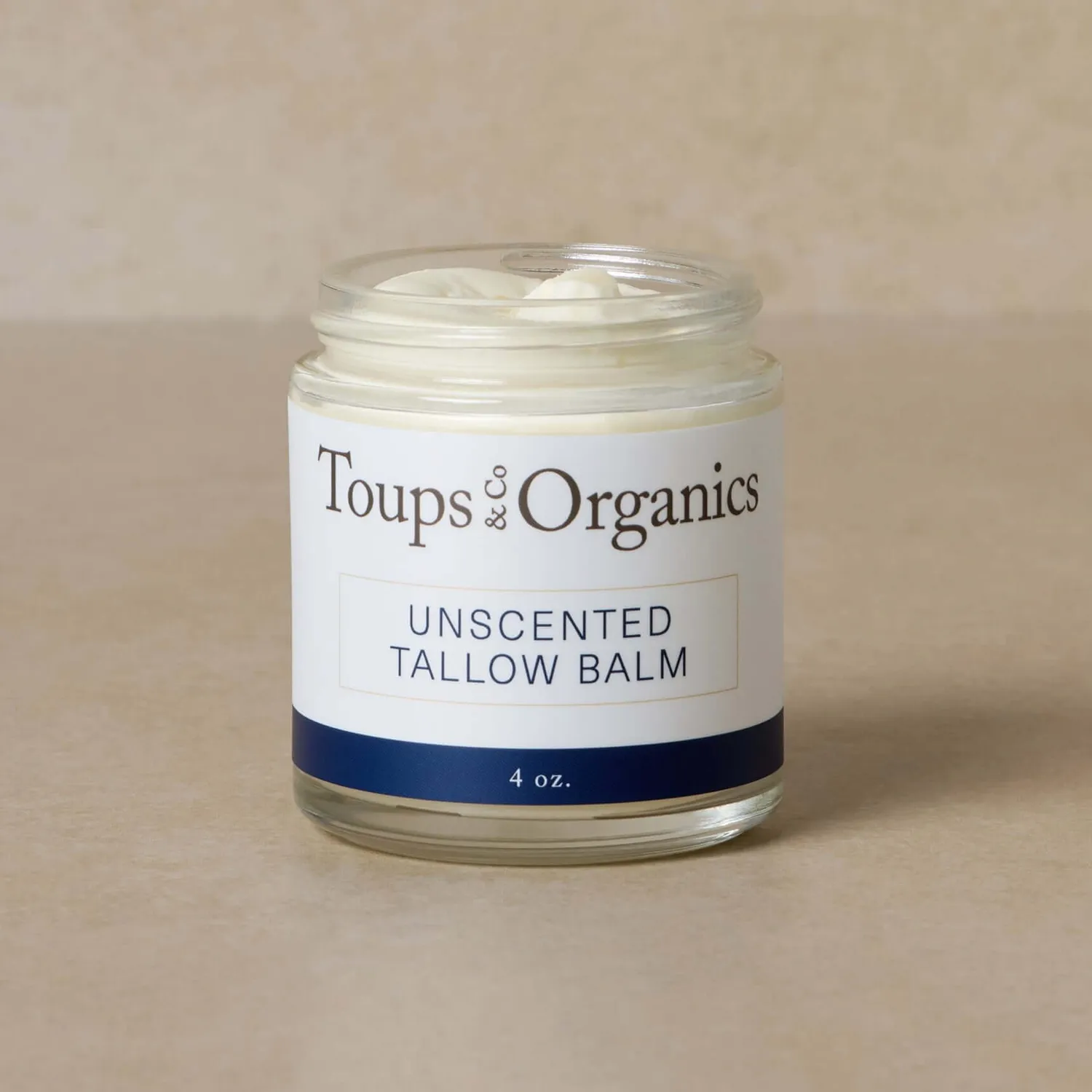 Toups and Co. Unscented talgbalm 2 oz uden duft