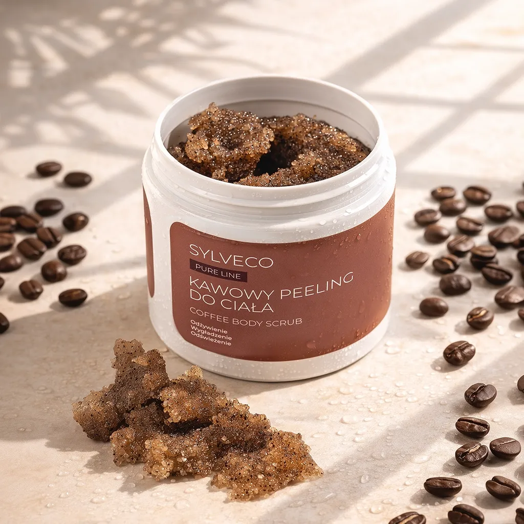 Sylveco Pure Line kaffe bodyscrub med shea