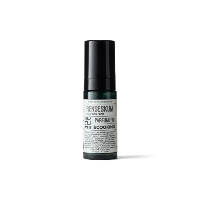 Ecooking 50+ Renseskum mousse 50 ml parfumefri moden hud