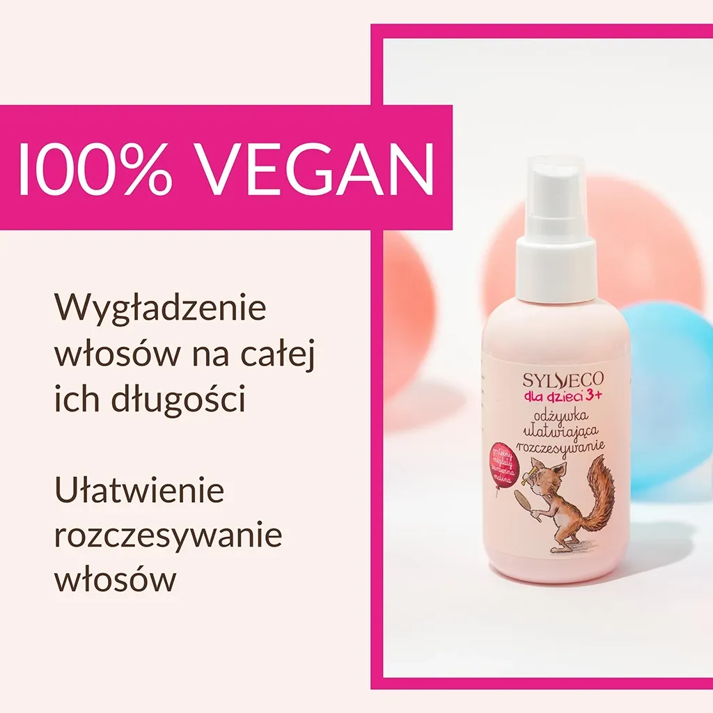 Sylveco Kids balsamspray hindbær 150 ml