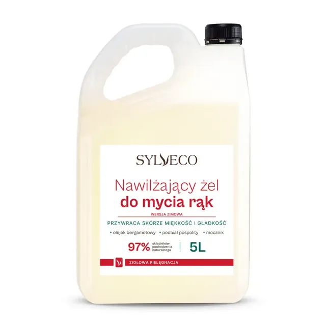 Sylveco Vinter Fugtgivende håndsæbe 5L kanel-fyr