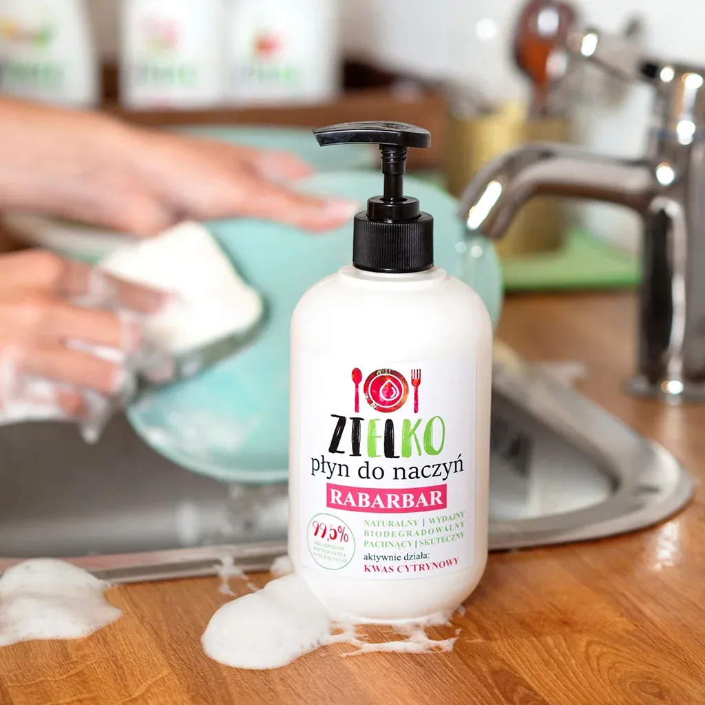 Sylveco Zielko Opvaskemiddel Rabarber Mild Hånd