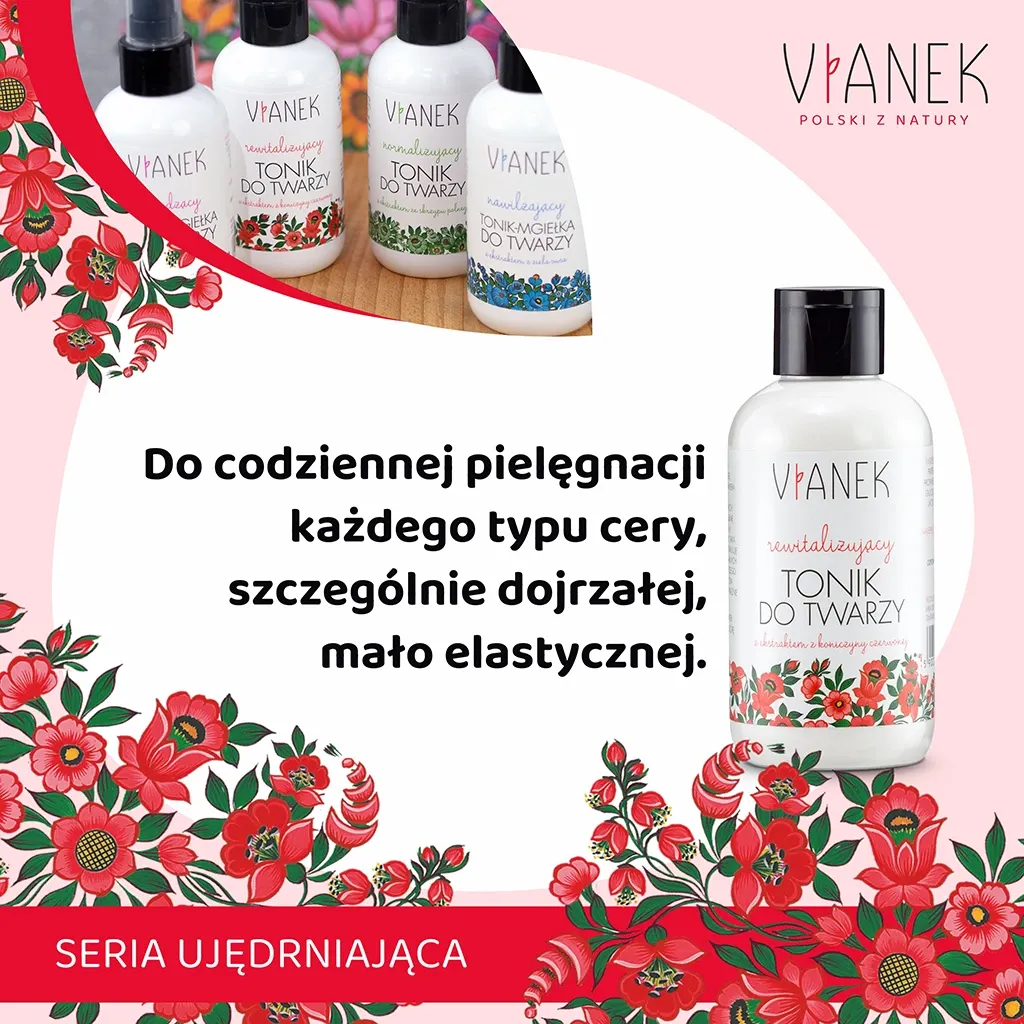 Sylveco Vianek Revitaliserende ansigtstoner 150 ml fugt