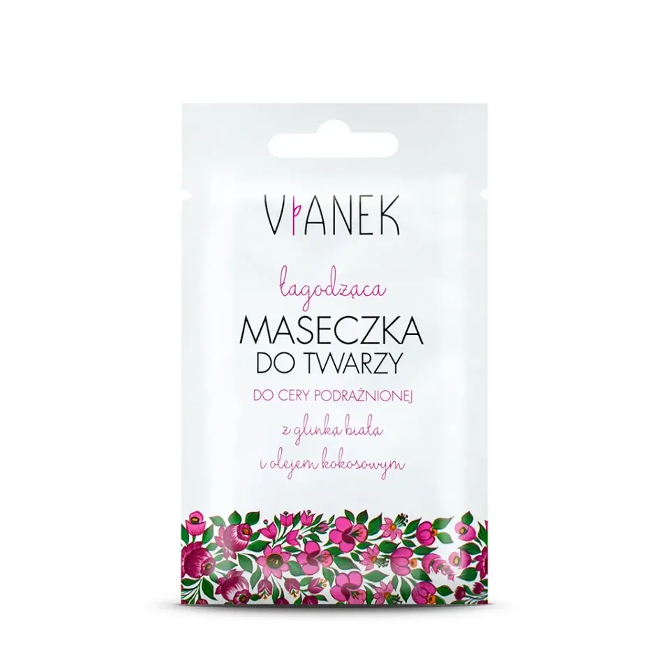 Vianek Beroligende Ansigtsmaske til sart hud med kaolin