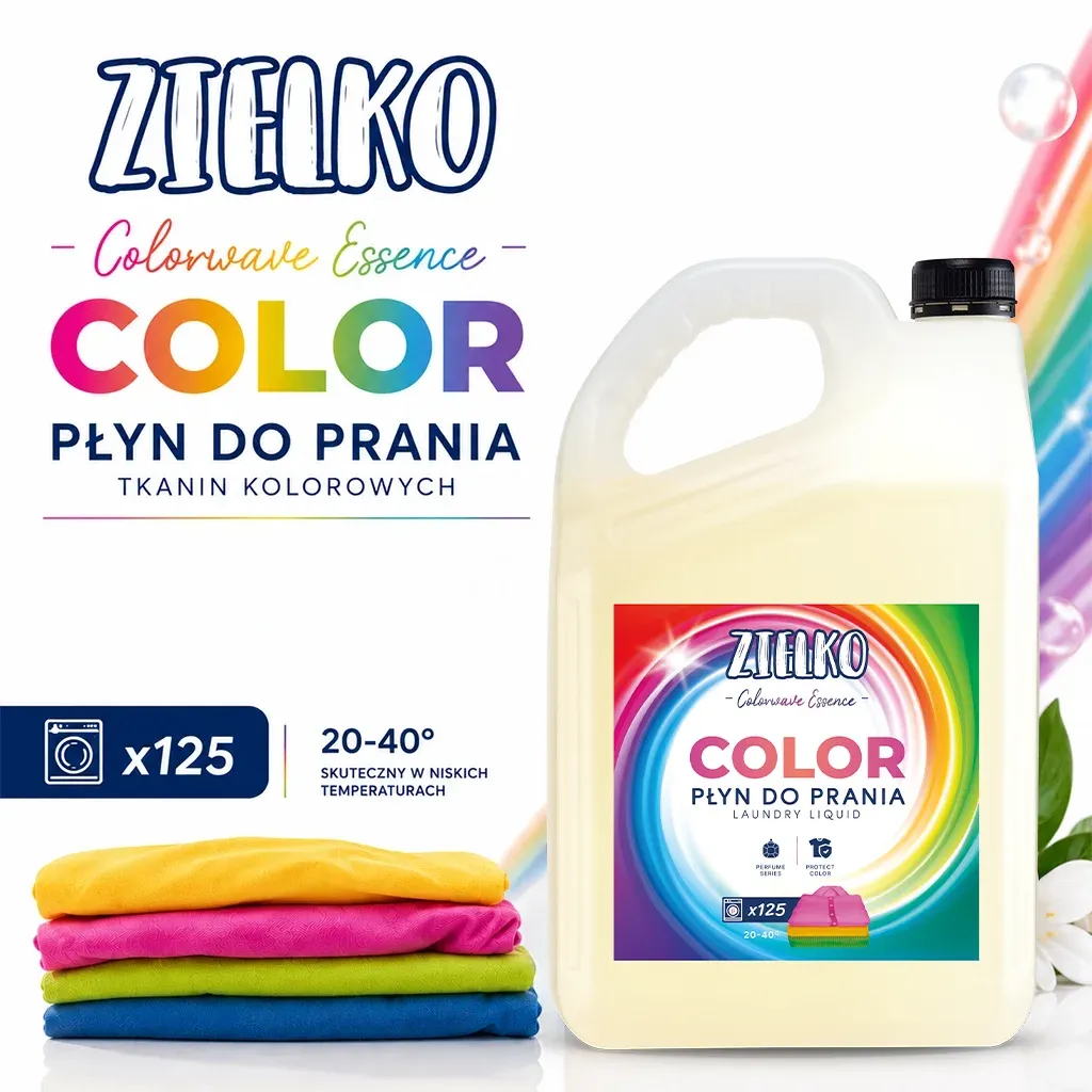 Zielko Colorwave Essence vaskemiddel kulørt 5 L