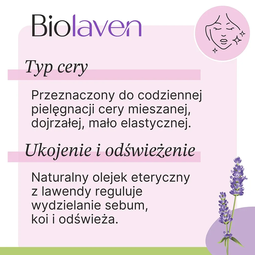 Biolaven dagcreme ansigtscreme lavendel