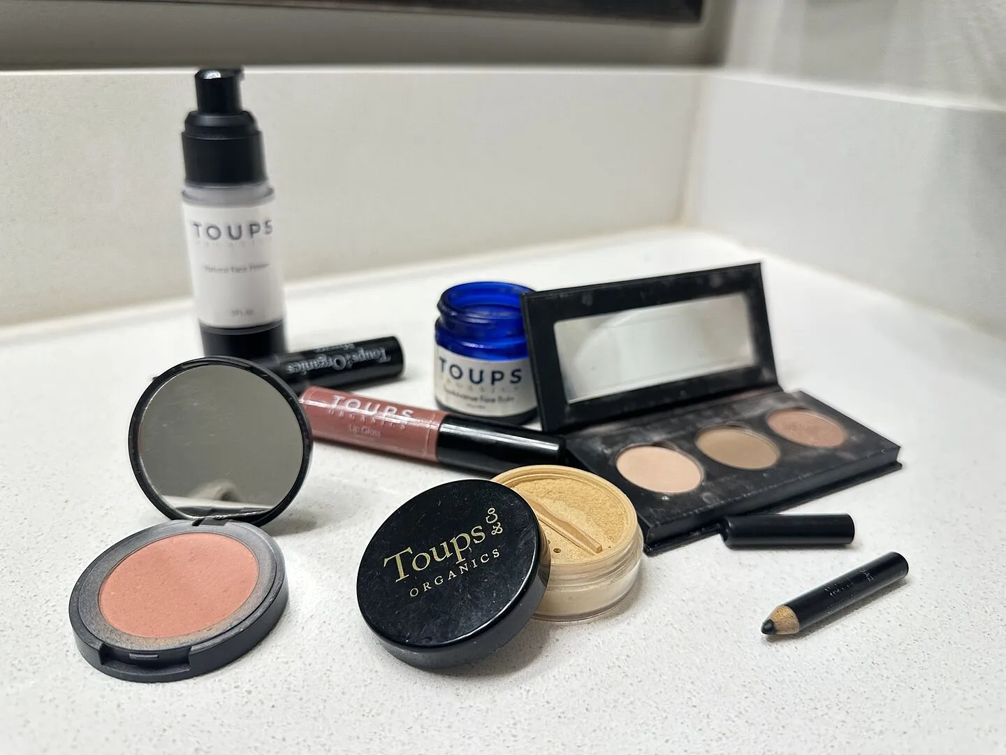 Toups and Co Organics Mineral Makeup pudder Fair 10g