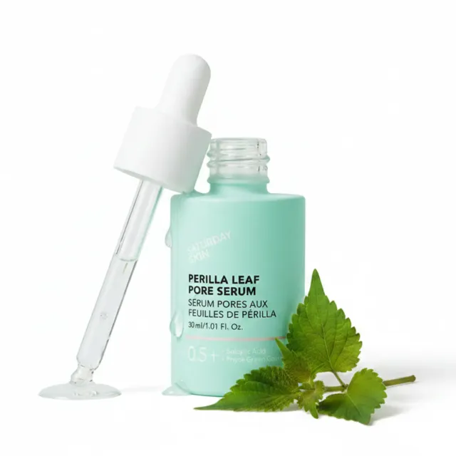 Saturday Skin Perilla Leaf Pore Refining serum mod porer og fedtet hud