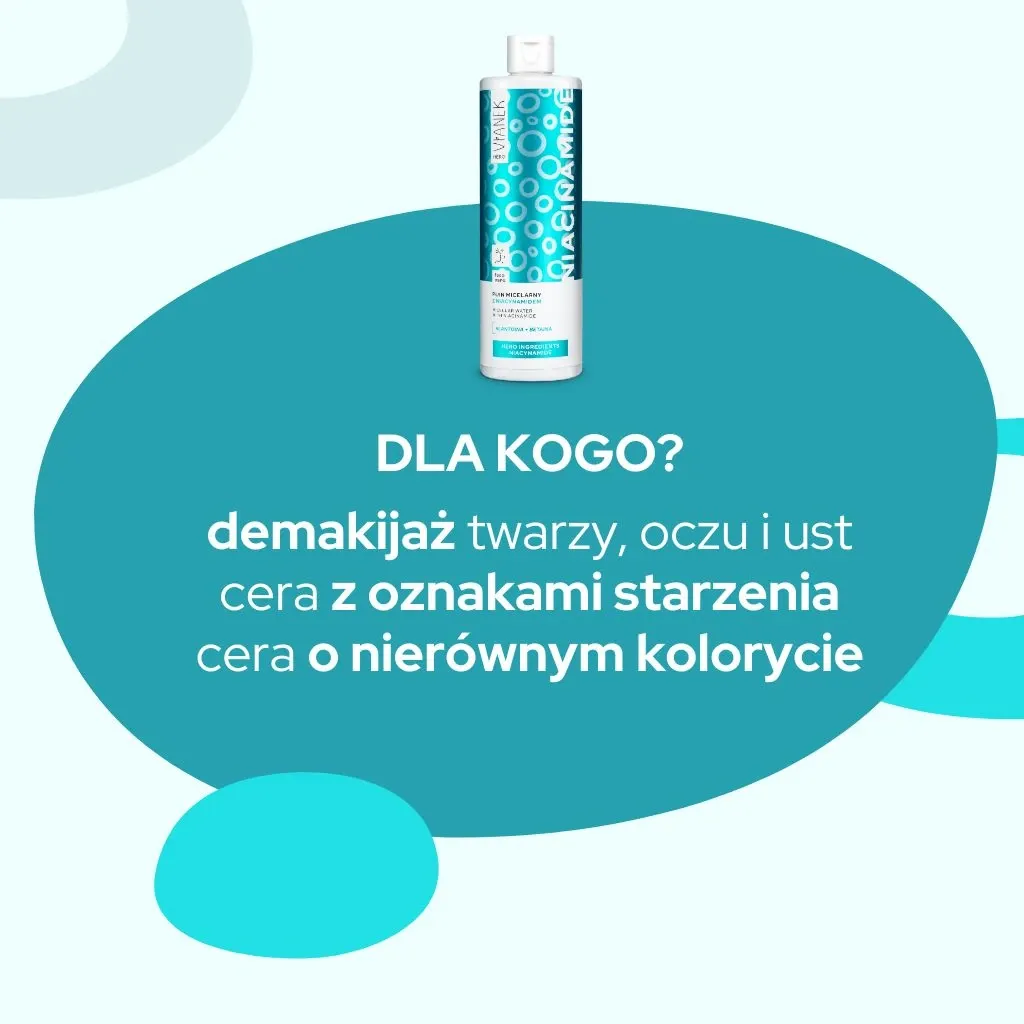 Vianek Hero micellar vand niacinamid fedtet hud
